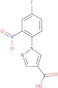 1-(4-Fluoro-2-nitrophenyl)-1H-pyrazole-4-carboxylic acid
