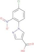 1-(4-Chloro-2-nitrophenyl)-1H-pyrazole-4-carboxylic acid