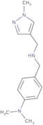 N,N-Dimethyl-4-({[(1-methyl-1H-pyrazol-4-yl)methyl]amino}methyl)aniline