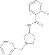 N-(1-Benzylpyrrolidin-3-yl)-2-fluorobenzamide