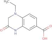 1-Ethyl-3-oxo-1,2,3,4-tetrahydroquinoxaline-6-carboxylic acid