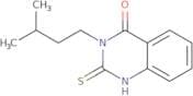 3-(3-Methylbutyl)-2-sulfanyl-3,4-dihydroquinazolin-4-one