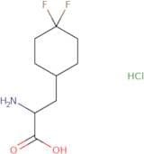 (2S)-2-Amino-3-(4,4-difluorocyclohexyl)propanoic acid HCl
