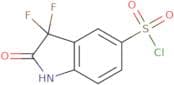 3,3-Difluoro-2-oxo-2,3-dihydro-1H-indole-5-sulfonyl chloride