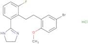 2-[2-[2-(5-Bromo-2-methoxyphenyl)ethyl]-3-fluorophenyl]-4,5-dihydro-2-1H-imidazole hydrochloride