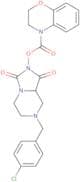 7-(4-Chlorobenzyl)-1,3-dioxohexahydroimidazo[1,5-a]pyrazin-2(3H)-yl2,3-dihydro-4H-benzo[b][1,4]oxa…