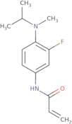 N-{3-Fluoro-4-[methyl(propan-2-yl)amino]phenyl}prop-2-enamide