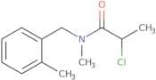 2-Chloro-N-methyl-N-[(2-methylphenyl)methyl]propanamide