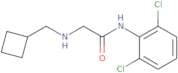 2-[(Cyclobutylmethyl)amino]-N-(2,6-dichlorophenyl)acetamide