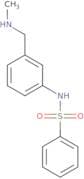 N-{3-[(Methylamino)methyl]phenyl}benzenesulfonamide