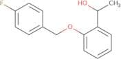 1-{2-[(4-Fluorophenyl)methoxy]phenyl}ethan-1-ol