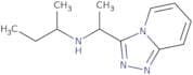 (Butan-2-yl)(1-{[1,2,4]triazolo[4,3-a]pyridin-3-yl}ethyl)amine