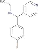 Ethyl[(4-fluorophenyl)(pyridin-4-yl)methyl]amine