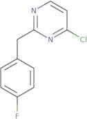 4-Chloro-2-[(4-fluorophenyl)methyl]pyrimidine