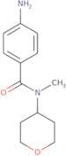 4-Amino-N-methyl-N-(oxan-4-yl)benzamide