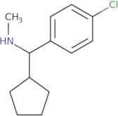 [(4-Chlorophenyl)(cyclopentyl)methyl](methyl)amine