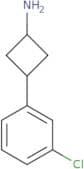 3-(3-Chlorophenyl)cyclobutan-1-amine