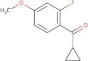 Cyclopropyl(2-fluoro-4-methoxyphenyl)methanone