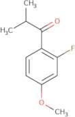 1-(2-Fluoro-4-methoxyphenyl)-2-methylpropan-1-one