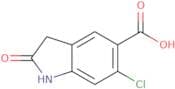 6-Chloro-2-oxo-2,3-dihydro-1H-indole-5-carboxylic acid