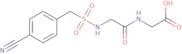 2-{2-[(4-Cyanophenyl)methanesulfonamido]acetamido}acetic acid