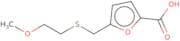 5-{[(2-Methoxyethyl)sulfanyl]methyl}furan-2-carboxylic acid