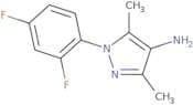 1-(2,4-Difluorophenyl)-3,5-dimethyl-1H-pyrazol-4-amine
