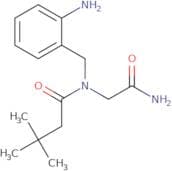 N-[(2-Aminophenyl)methyl]-N-(carbamoylmethyl)-3,3-dimethylbutanamide