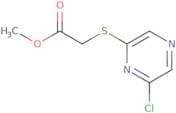 Methyl 2-[(6-chloropyrazin-2-yl)sulfanyl]acetate
