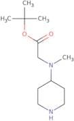 tert-Butyl 2-[methyl(piperidin-4-yl)amino]acetate