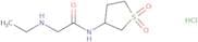 2-​(ethylamino)​-​N-​(tetrahydro-​1,​1-​dioxido-​3-​thienyl)​-acetamide hydrochloride