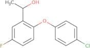 1-[2-(4-Chlorophenoxy)-5-fluorophenyl]ethan-1-ol