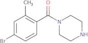 1-(4-Bromo-2-methylbenzoyl)piperazine