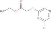 Ethyl 2-[(6-chloropyrazin-2-yl)sulfanyl]acetate