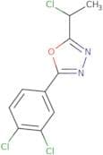 2-(1-Chloroethyl)-5-(3,4-dichlorophenyl)-1,3,4-oxadiazole