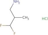 3,3-Difluoro-2-methylpropan-1-amine hydrochloride