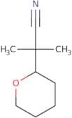 2-Methyl-2-(oxan-2-yl)propanenitrile