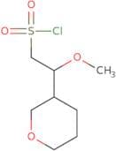 2-Methoxy-2-(oxan-3-yl)ethane-1-sulfonyl chloride