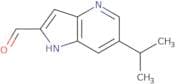 6-(Propan-2-yl)-1H-pyrrolo[3,2-b]pyridine-2-carbaldehyde
