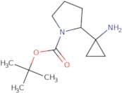 tert-Butyl 2-(1-aminocyclopropyl)pyrrolidine-1-carboxylate