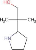 2-Methyl-2-(pyrrolidin-2-yl)propan-1-ol