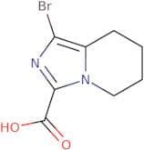 1-Bromo-5H,6H,7H,8H-imidazo[1,5-a]pyridine-3-carboxylic acid