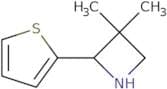 3,3-Dimethyl-2-(thiophen-2-yl)azetidine