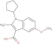 1-Cyclopentyl-5-methoxy-2-methyl-1H-indole-3-carboxylic acid