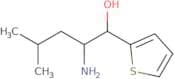 2-Amino-4-methyl-1-(thiophen-2-yl)pentan-1-ol