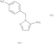 1-[(4-Methylphenyl)methyl]-1H-pyrazol-5-amine dihydrochloride
