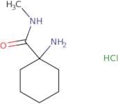 1-Amino-N-methylcyclohexane-1-carboxamide hydrochloride