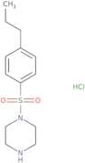 1-(4-Propylbenzenesulfonyl)piperazine hydrochloride