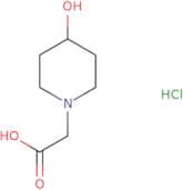 2-(4-Hydroxypiperidin-1-yl)acetic acid hydrochloride