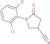 1-(2,6-Dichlorophenyl)-5-oxopyrrolidine-3-carbonitrile